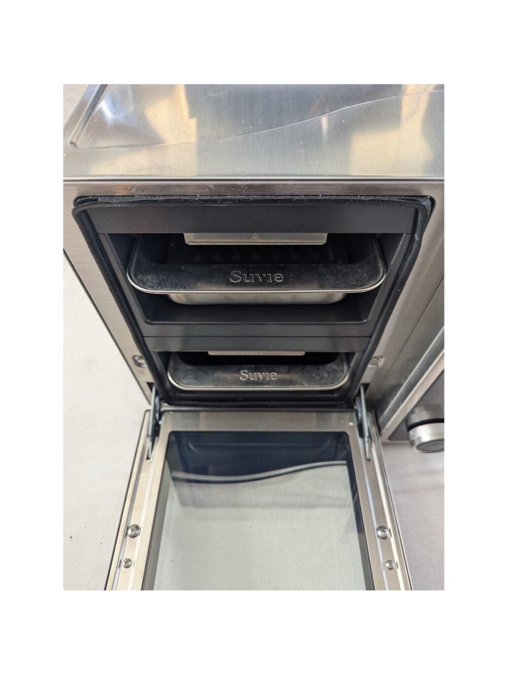 Suvie 3.0 + Stainless Steel Countertop Multi-Cooker in Silver and Black - Picture 5 of 5